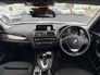 2016 BMW 1 SERIES SPORT 2.0 AUTO * REAR VIEW CAMERA, REVERSE SENSORS, ADAPTIVE CRUISE CONTROL, FOLDING MIRRORS, MULTIMEDIA DISPLAY, 2 KEYS, FACTORY FITTED PRIVACY GLASS, MULTIFUNCTION STEERING WHEEEL, 2 YEAR NCT *