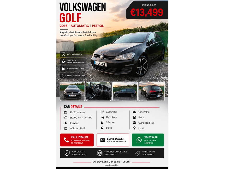 2016 Volkswagen Golf For Sale Images
