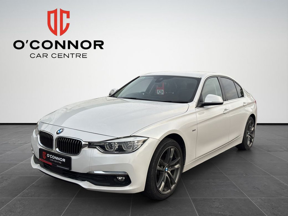 BMW 3 Series White paint, Luxury Line comfort and BMW performance — classy without even trying.