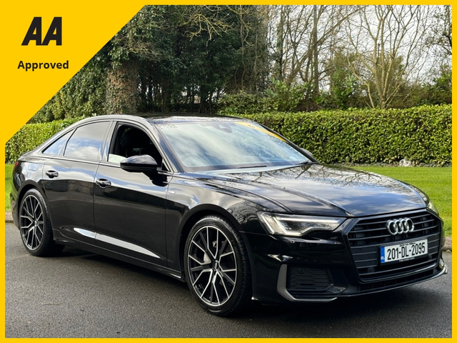 2020 AUDI A6 2.0 TDI S LINE 40 TDI BLACK PK 4DR