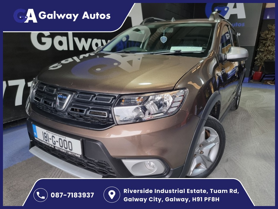 Used Dacia Sandero Stepway 2018 in Galway