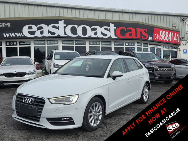 2016 AUDI A3 1.4 TFSI FULL CREAM LEATHER  ELECTRIC HEATED SEATS - REV CAMERA - BLUETOOTH - LOW TAX BAD