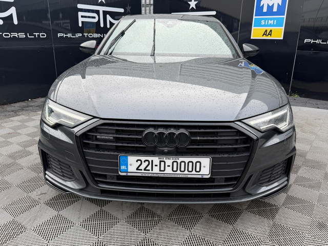 2022 AUDI A6 S LINE BLK 50 TFSI E QUATTRO EDITION BLACK