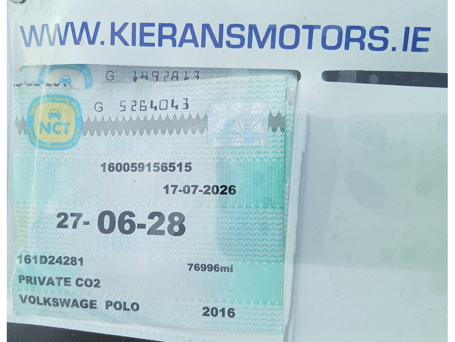 2016 Volkswagen Polo 1L Petrol For Sale Images