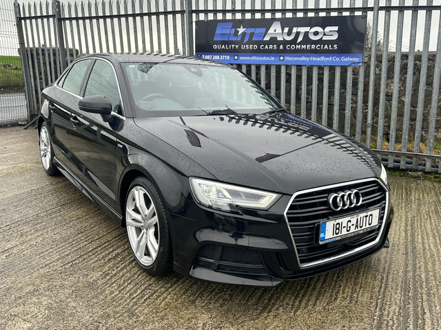 2018 AUDI A3 Saloon Saloon S line 1.4 TFSI S Tronic