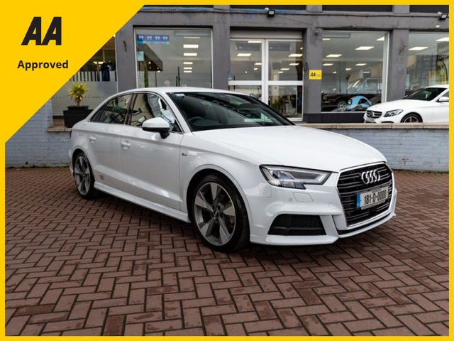 2018 AUDI A3 1.4TFSI S-LINE EDITION 4DR SALOON  AUTOMATIC // IMMACULATE CONDITION THROUGHOUT // BUY WITH CONFIDENCE AA AND SIMI APPROVED DEALER 2025 // FINANCE ARRANGED // ALL TRADE INS WELCOME //