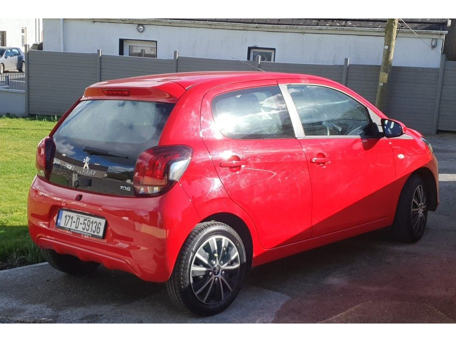 Peugeot 108 1.0 Active Hatchback Petrol Manual (69bhp) — thumbnail 3