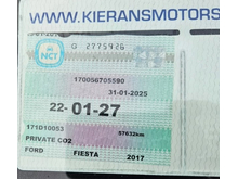 2017 Ford Fiesta 1.2L Petrol For Sale Images