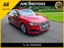 2017 AUDI S3 FINANCE ARRANGED * AUTOMATIC (DSG) * WIRELESS APPLE CARPLAY * IMMACULATE * TOP-SPEC SS3 * LOW MILES * ADAPTIVE CRUISE * NEW NCT JUN-26 * LOW TAX * ONE VERY CAREFUL OWNER * CARTELL HISTORY CHECKED 