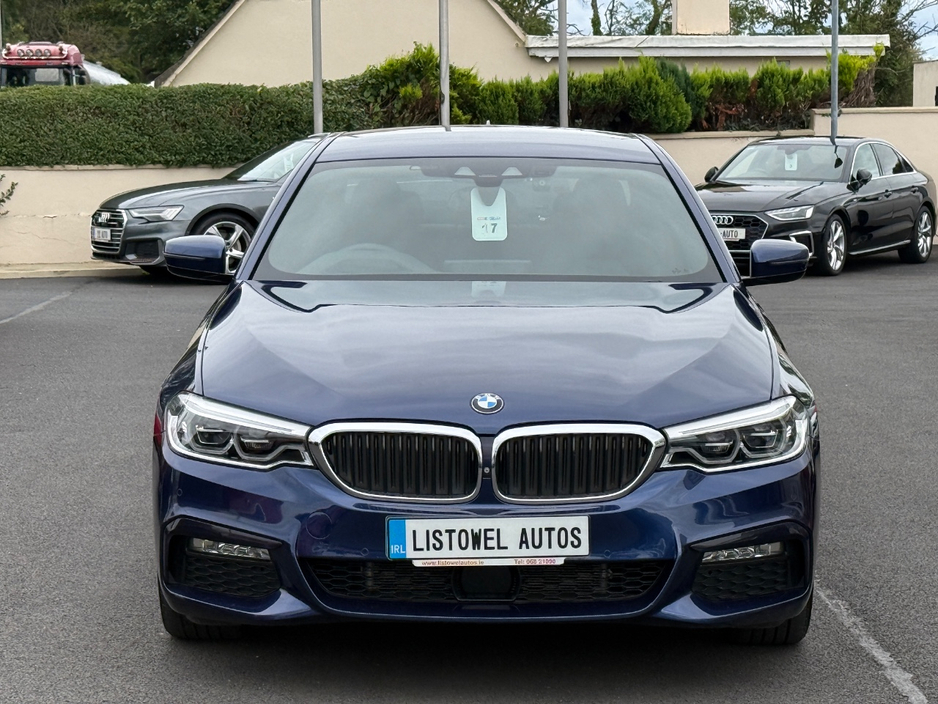 BMW 5 Series 530E M-SPORT 2.0 HYBRID AUTOMATIC * VIRTUAL COCKPIT, REAR VIEW CAMERA, 19 " DIAMOND CUT ALLOYS, PARKING SENSORS FRONT & REAR, APPLE CARPLAY /ANDROID AUTO, MEMORY SEATS, LEATHER UPHOLSTERY * — thumbnail 5