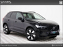 2025 VOLVO XC60 T6 XC60 PLUS DARK: 20” UPGRADE DIAMOND CUT ALLOYS, ONYX BLACK METALLIC WITH CHARCOAL LEATHER, PANORAMIC ROOF, KEYLESS ENTRY, HEATED SEATS
