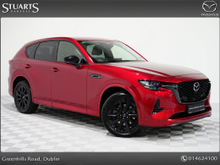 Mazda CX-60 *HOMURA PLUS PHEV 327ps 8AT AWD*HOMURA PLUS*DRIVERS ASSISTANCE PACK, CONVENIENCE PACK AND PANORAMIC SUNROOF, SOUL RED CRYSTAL WITH BLACK LEATHER*