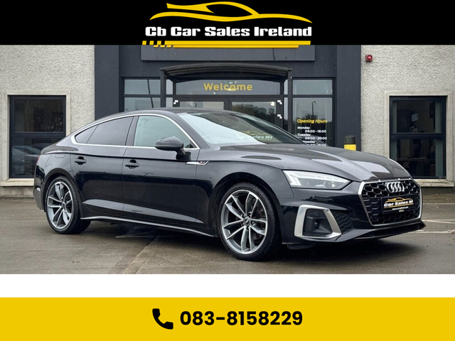 2022 AUDI A5 2.0 TDI 35 S line Sportback 5dr Diesel S Tronic Euro 6 (s/s) (163 ps) 1 OWNER + VIRTUAL COCKPIT + REVERSE CAM + HEATED FRONT SEATS