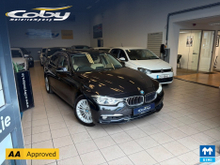 BMW 3 Series 330E Luxury Petro Plug-In Hybrid 4DR Auto. NCT, Mirror Link, Sunroof, Heated Seats, Full Leather, Dual Climate Control, Cruise Control, Hands Free, Sat Nav, Rear Parking Sensors, MFSW, and more.