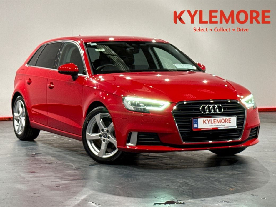Audi A3 1.4 TFSI AUTOMATIC - SPORTS EDITION - FULL BLACK LEATHER - FLAT BOTTOM STEERING WHEEL - FACTORY ALLOYS - CRUISE CONTROL - REVERSE CAMERA