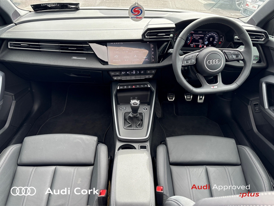 Audi A3 SALOON 2.0 30TDI 115BHP S-LINE WITH BLACK STYLING, COMFORT PACK, PANORAMIC SUNROOF & COMFORT KEY — thumbnail 12
