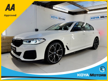 BMW 5 Series 5 SERIES G30 M-SPORT PLUS X-DRIVE LCI 190 BHP M-PERFORMANCE // FULL HEATED ELECTRIC LEATHER // APPLE CARPLAY // 360* CAMERA // FULL PARK ASSIST W/ REVERSING CAMERA // ELETRIC TAILGATE // KEYLESS GO