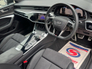 2021 AUDI A6 2.0 TDI 40 Black Edition Saloon 4dr Diesel S Tronic 1 OWNER + GLASS SUNROOF + FLAT BOTTOM STEERING WHEEL