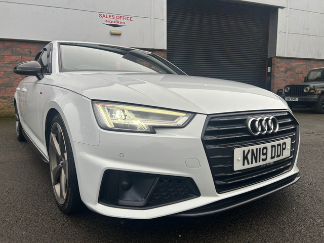 2019 AUDI A4 S LINE 40 TDI EDITION BLACK