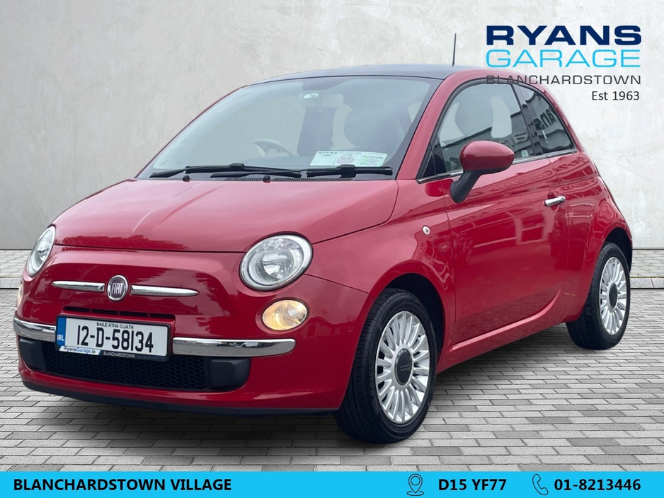 Fiat 500 1.2 LOUNGE 69BHP 3DR — thumbnail 3