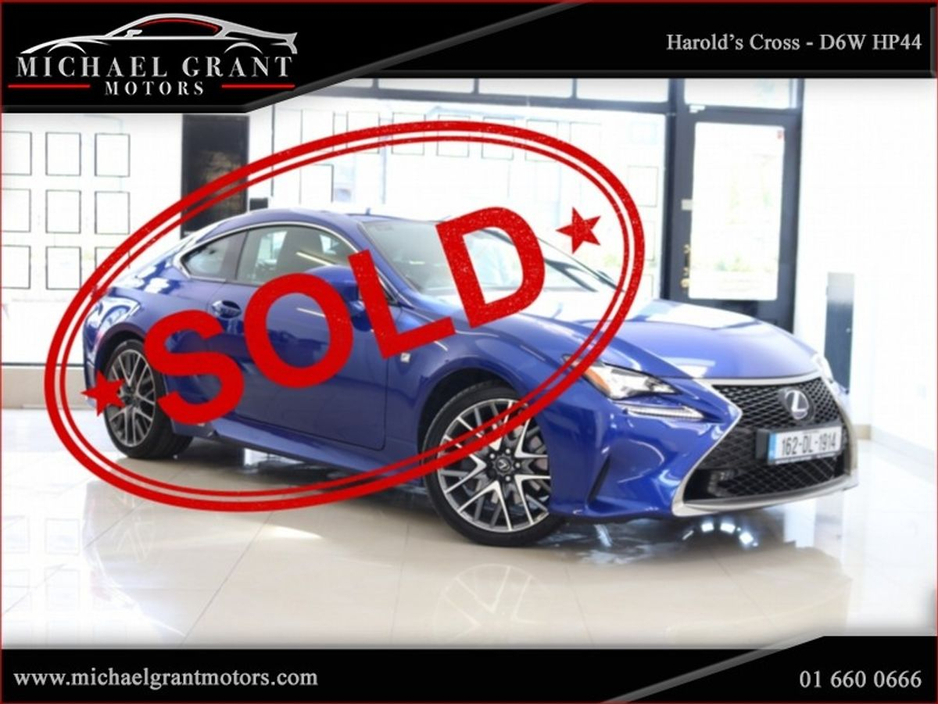 2016 Lexus RC 300 h 2.5L Petrol Hybrid For Sale Images
