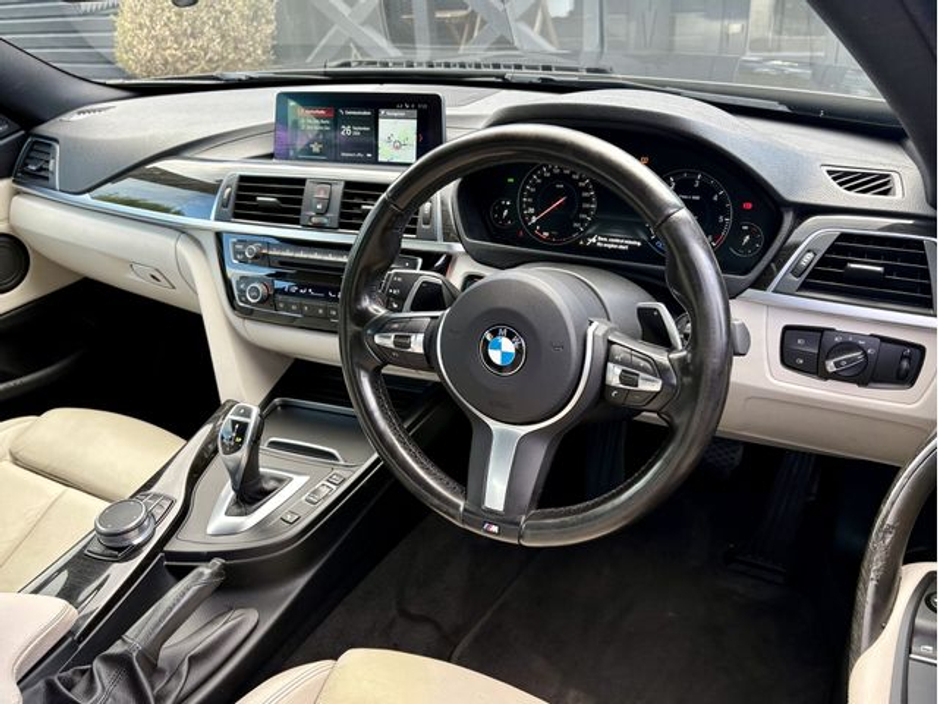 BMW 4 Series 430D M SPORT, IRISH CAR, OYSTER LEATHER, HARMAN KARDON, DIGITAL INSTRUMENT CLUSTER, HEATED SEATS — thumbnail 15