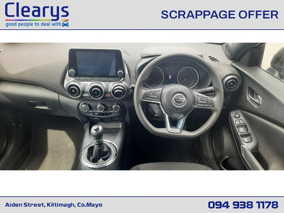 Nissan Juke 1.0 SV 4DR ** 24 MONTH AA WARRANTY AVAILABLE ** — thumbnail 12