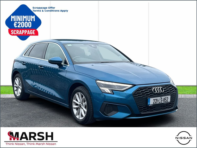 2022 AUDI A3 30 TFSI 110HP Attraction