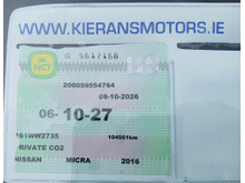 2016 Nissan Micra 1.2L Petrol For Sale Images
