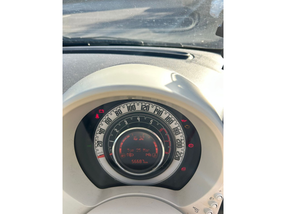 Fiat 500 1.2 8V 69BHP LOUNGE S4 2DR — thumbnail 10
