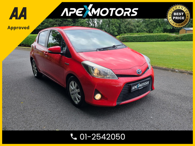 2014 TOYOTA YARIS FINANCE ARRANGED * TOP SPEC 1.5 VVT-I ICON+ * HYBRID * NCT OCT-26 * LOW TAX DEC-26 * IMMACULATE * STAMPED SERVICE HISTORY * AA APPROVED * 101 SAFETY CHECKLIST * AUTOMATIC * COLOUR REVERSE CAMERA