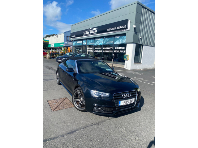 2012 AUDI A5 CABRIOLET S LINE 177PS 2DR
