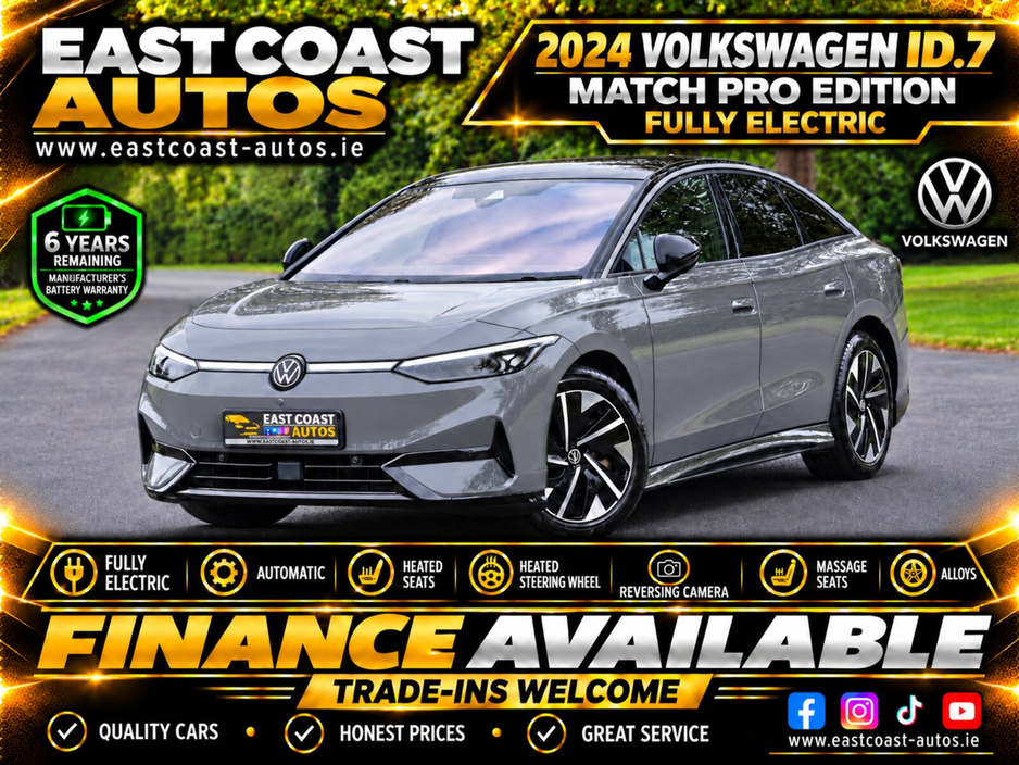 Volkswagen ID.7 PRO 77kWh 286HP