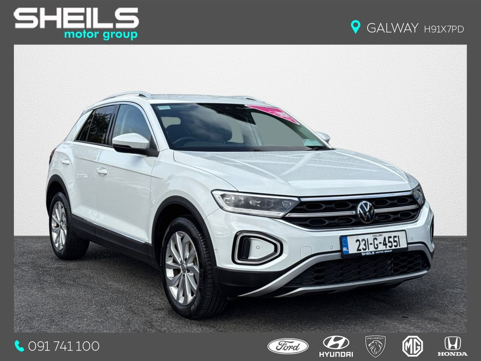 Used Volkswagen T-Roc 2023 in Galway