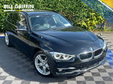 BMW 3 Series 320d TOURING LUXURY LINE AUTO // M-SPORT ALLOYS // LEATHER HEATED & POWERED SEATS // TOP-DOWN PARKING CAMERA