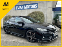 Honda Civic EX VTEC AUTOMATIC 1.0 PETROL //HIGH SPEC//FULL LEATHER HEATED SEATS//PANORAMIC GLASS ROOF//REVERSE CAMERA//KEYLESS ENTRY//ADAPTIVE CRUISE CONTROL//SAT NAV//