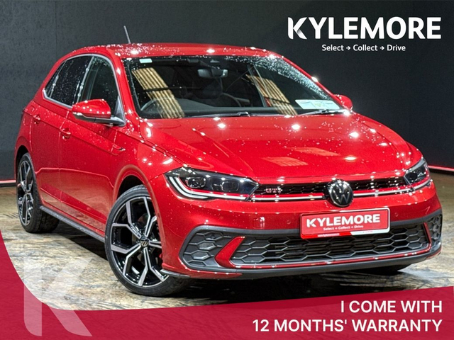 2023 VOLKSWAGEN POLO GTI AUTO - LOW MILEAGE - 19 INCH DIAMOND CUT ALLOYS - REVERSING CAMERA - PARKING SENSORS - CRUISE CONTROL - APPLE CARPLAY / ANDROID AUTO