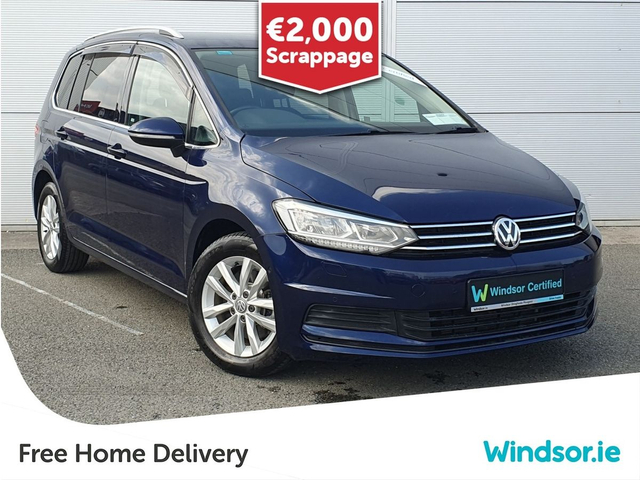 2017 VOLKSWAGEN TOURAN TSI Comfortline Auto 1.4 Petrol 7 Seats *Price Includes €2,000 Scrappage*