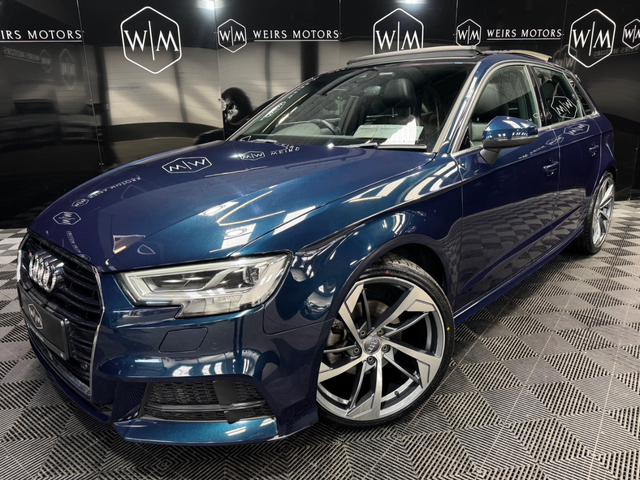 2017 AUDI A3 S-LINE//AUTOMATIC//TILT & SLIDE SUNROOF// ONLY 73,290KM