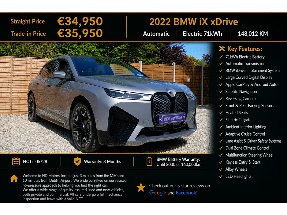 2022 BMW iX For Sale Images